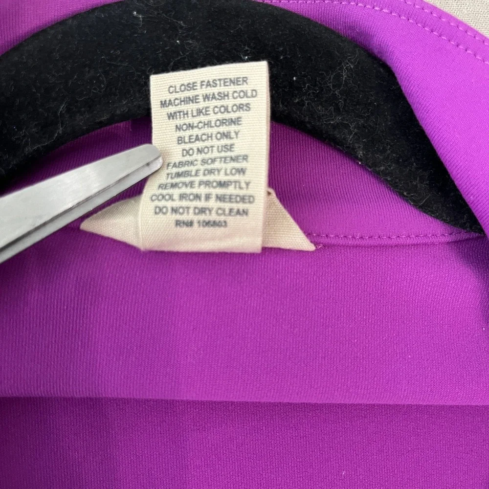 Duluth Trading Co. Avant-Garden Jacket Womens Small Purple Full Zip Gardening